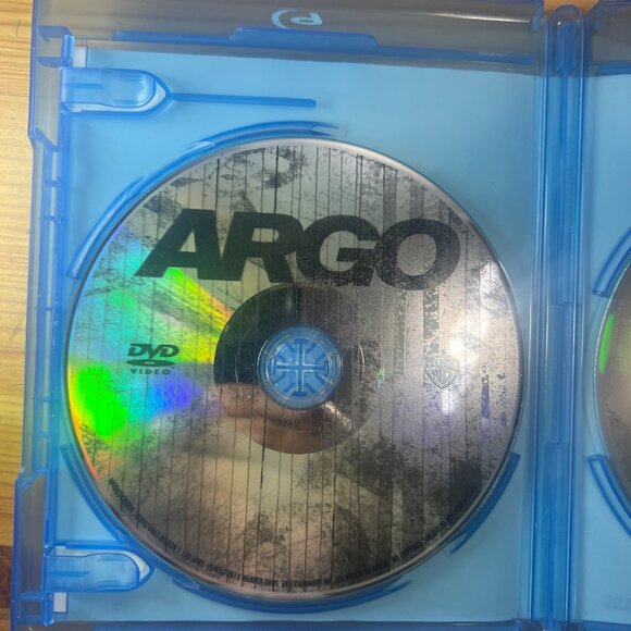 Argo Blu-Ray + DVD w/Slipcover 2012 Ben Affleck Very Good $5 - Picture 3 of 4